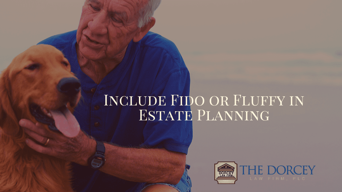 Include Fido or Fluffy in Estate Planning